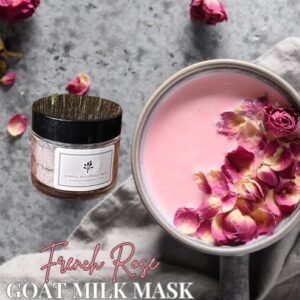 French Rose Goat Milk Mask