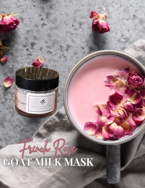 French Rose Goat Milk Mask